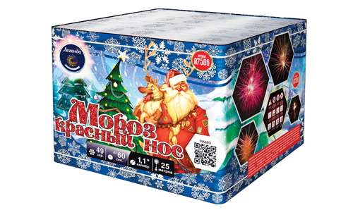  Батарея салютов Мороз Красный Нос  в Севастополе