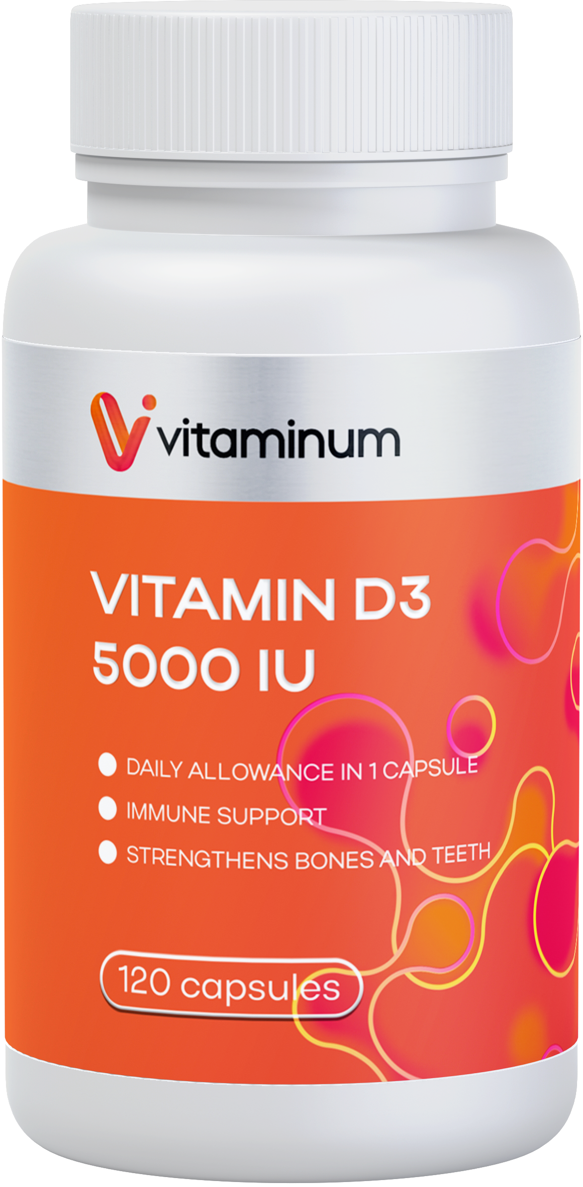  Vitaminum ВИТАМИН Д3 (5000 МЕ) 120 капсул 260 мг  в Севастополе